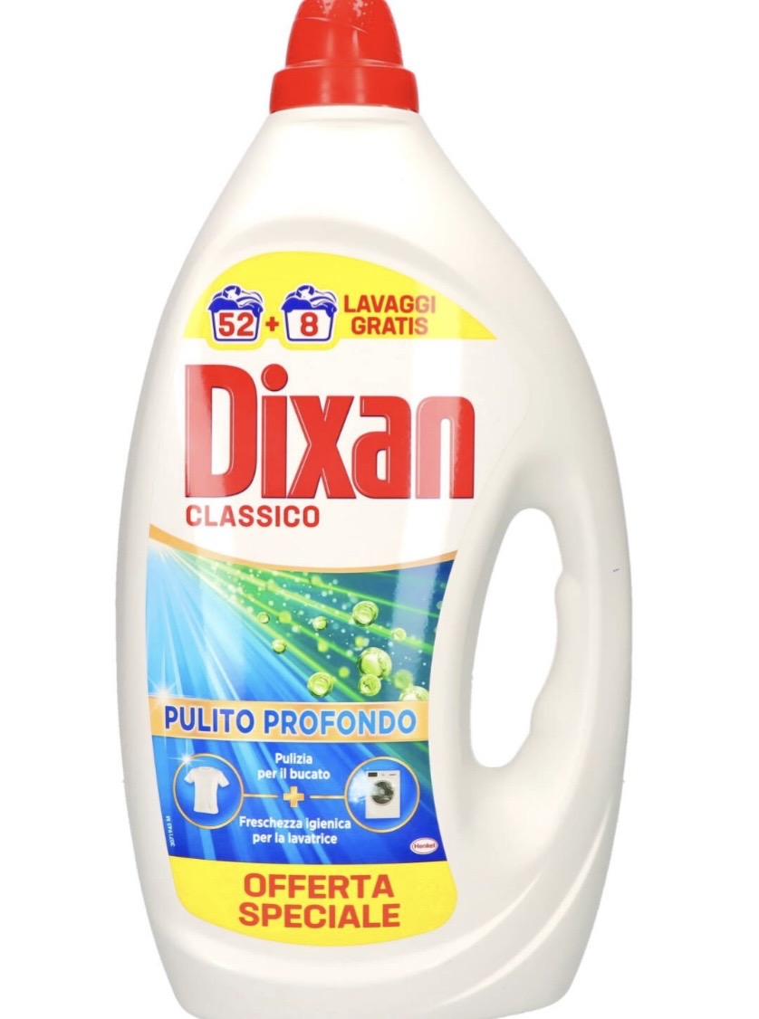 Dixan Detersivo Lavatrice Classico 2700ml
