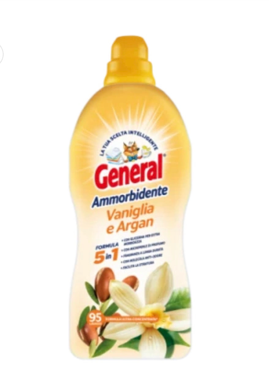 General Ammorbidente Concentrato Vaniglia e Argan 1425ml