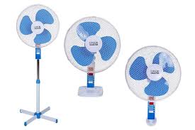 Coveri Collection Ventilatore a Piantana X-Cross 50W 3in1 Bianco/Blu