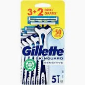 Gillette Rasoi Skinguard Sensitive - 5 pezzi