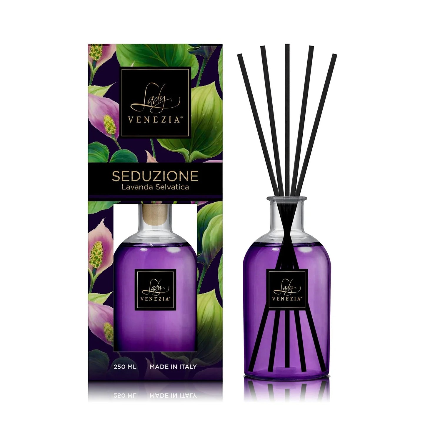 Lady Venezia Diffusore Ambiente Seduzione 500ml - Lavanda Selvatica