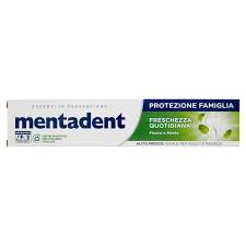 Mentadent Protezione Famiglia Freschezza Quotidiana Fluoro e Menta 75ml