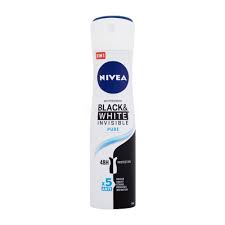 Nivea Deo Spray Black & White Invisible Fresh 200ml