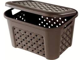 Portabiancheria Tontarelli Arianna 23,6L Marrone