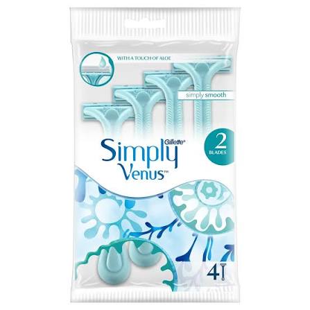 Gillette Simply Venus - 4 pezzi