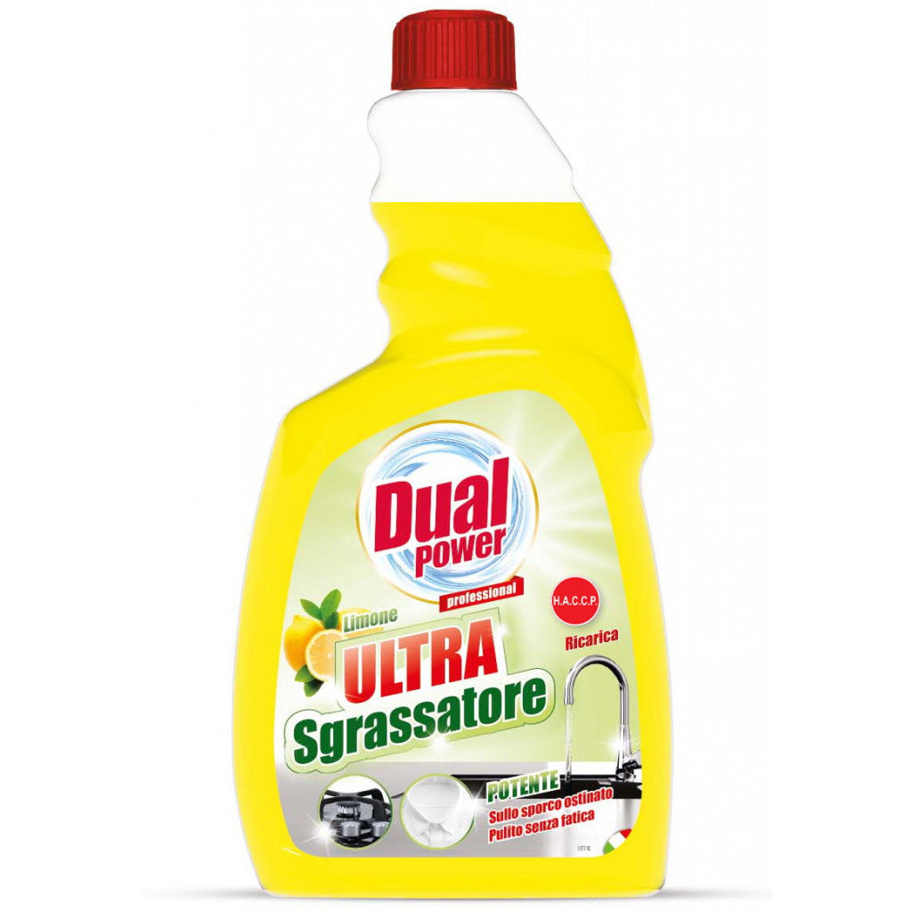 DUAL POWER SGRASSATORE LIMONE RICARICA 750ML