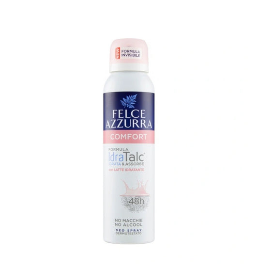 Felce Azzurra Deo Spray Comfort con Latte Idratante 150ml