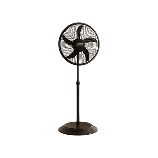 Coveri Collection Ventilatore a Piantana Full Color Total Black 75W