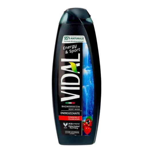 Vidal Bagnodoccia Ginseng e Guaranà 500ml