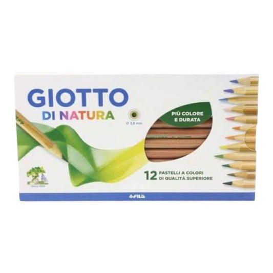 Giotto di Natura 12 Pastelli a Colori