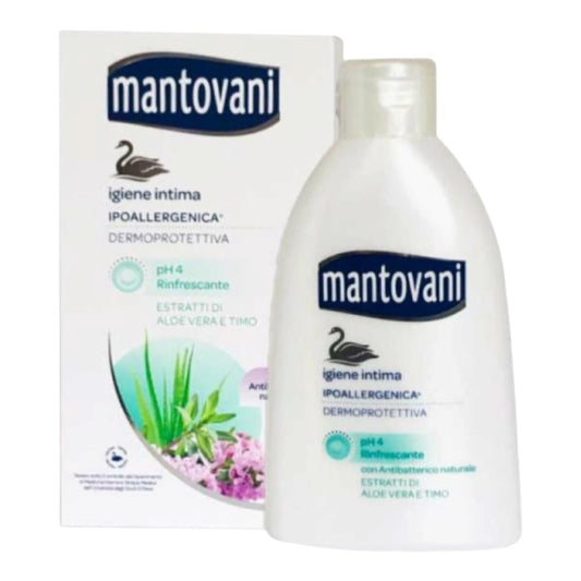Mantovani Detergente Intimo Rinfrescante Aloe Vera e Timo 250ml