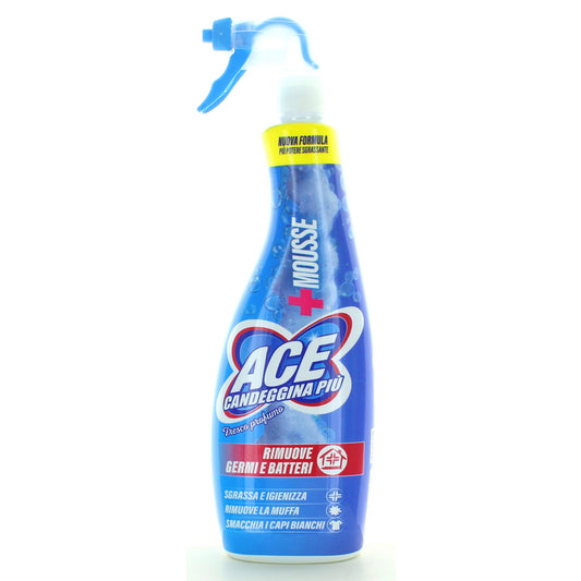 Ace Spray Mousse Candeggina Più Fresco Profumo 700ml