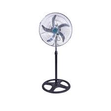 Coveri Collection Ventilatore a Piantana 5 Pale in Alluminio 65W