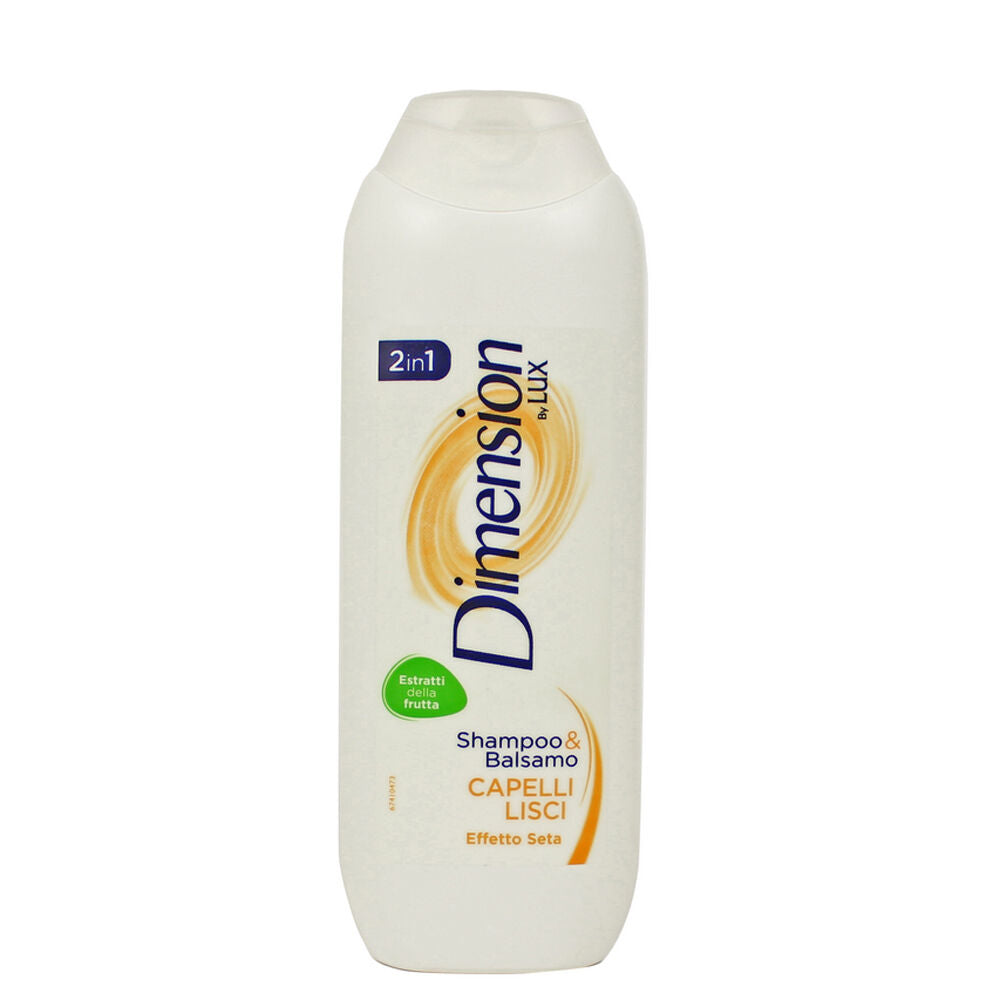 Dimension Lux 2in1 Shampoo&Balsamo Capelli Lisci 250ml