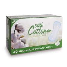 Emi Cotton Proteggi Slip Anatomici Ripiegati - 40 pezzi