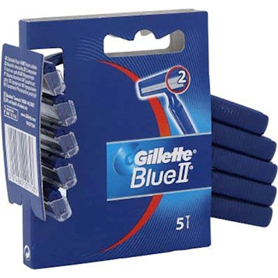 Gillette Rasoi Blue II - 5 pezzi