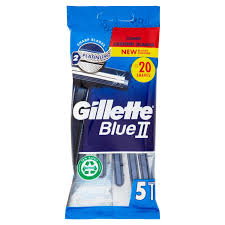 Gillette Blue II - 5 pezzi
