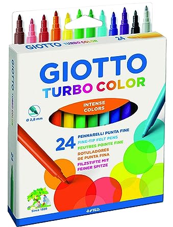 Giotto Turbo Color 24 Pennarelli