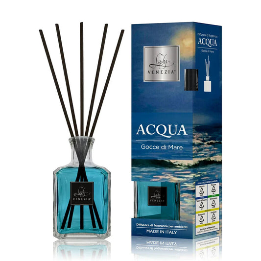 Lady Venezia Diffusore di Fragranza per Ambienti Acqua 250ml - Gocce di Mare