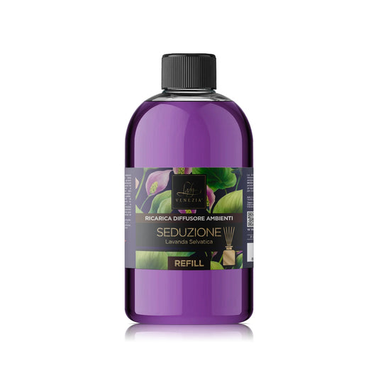 Lady Venezia Ricarica Diffusore Ambiente Collezione Sensazionale 500ml - Seduzione Lavanda Selvatica