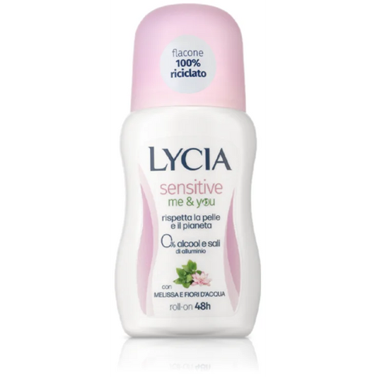 Lycia Sensitive Deo Roll-On Melissa e Fiori d'Acqua 50ml