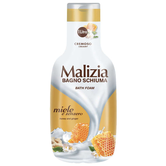 Malizia Bagno Schiuma Miele e Zenzero 1000ml