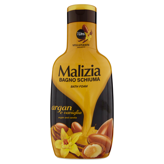 Malizia Bagno Schiuma Argan e Vaniglia 1000ml