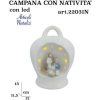 Natività c/Campana cm 15