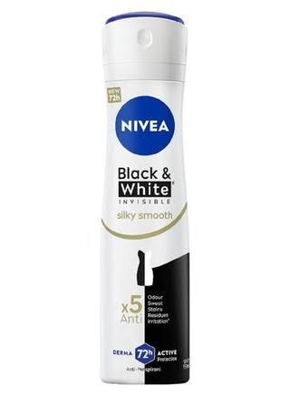Nivea Deo Spray Black & White Invisible Silky Smooth 200ml