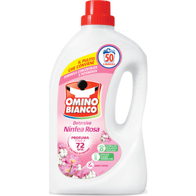 Omino Bianco Detersivo Liquido Ninfea Rosa 2000ml