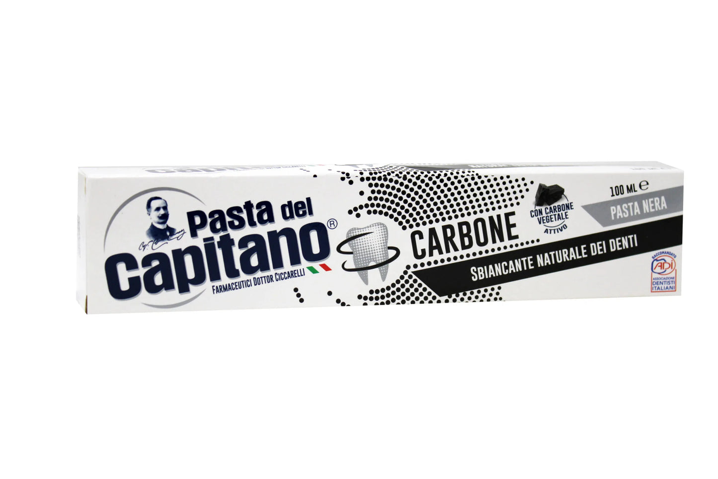 Pasta del Capitano Dentifricio Carbone 100ml