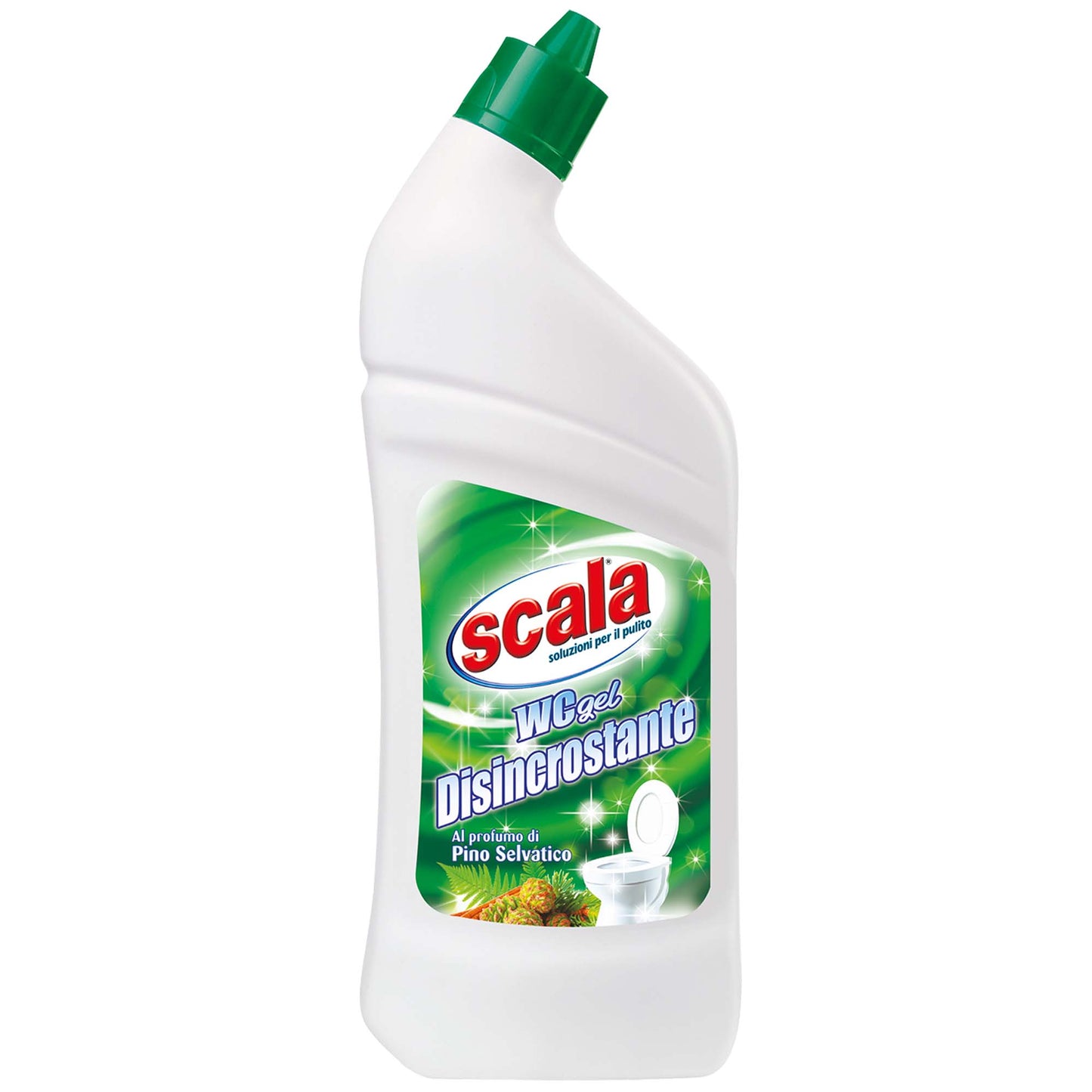 Scala Wc Gel Disincrostante al Profumo di Pino Selvatico 750ml