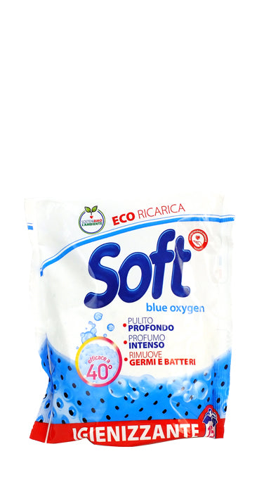 Soft Blue Oxygen Eco Ricarica Detersivo in Polvere 750g