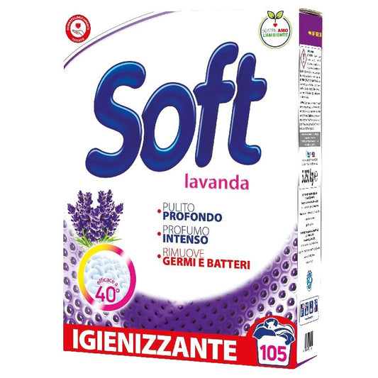 Soft Lavanda Detersivo in Polvere 5,250 kg