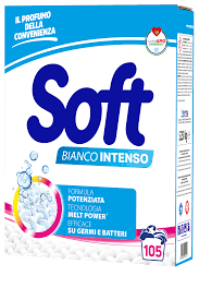 Soft Bianco Intenso Detersivo in Polvere 5,250 kg