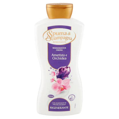 Spuma di Sciampagna Bagnodoccia Crema Ametista e Orchidea 500ml