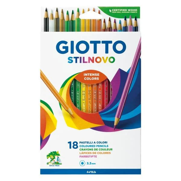 Giotto Stilnovo 18 Pastelli a Colori