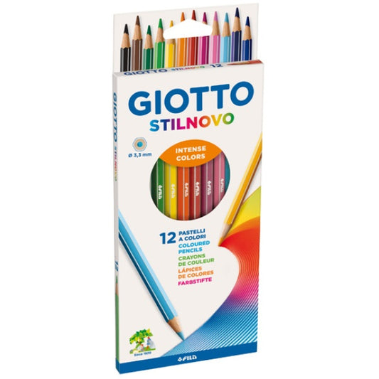 Giotto Stilnovo 12 Pastelli a Colori