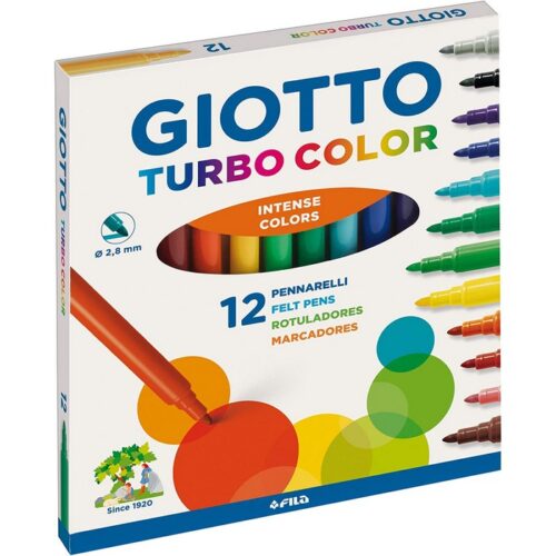 Giotto Turbo Color 12 Pennarelli