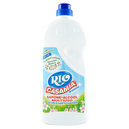 Rio Casamia Pavimenti Muschio Bianco Sapone e Alcool Multiuso 1250ml