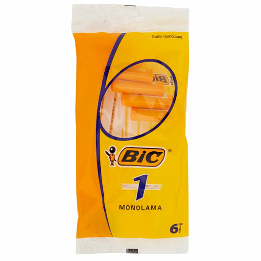 Bic Rasoio Monolama - 6 pezzi