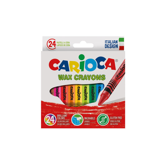 Carioca 24 Pastelli a Cera