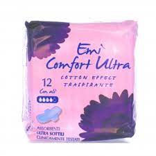Emi Assorbenti Comfort Ultra con Ali - 12 pezzi