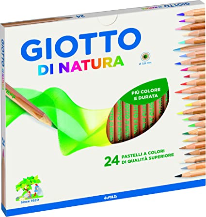 Giotto di Natura 24 Pastelli a Colori