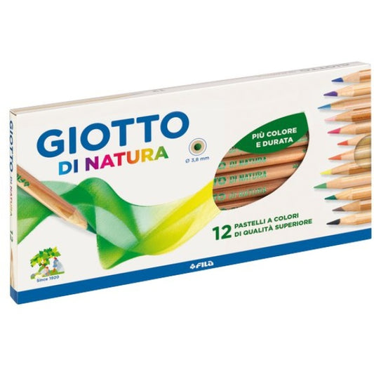 Giotto di Natura 12 Pastelli a Colori
