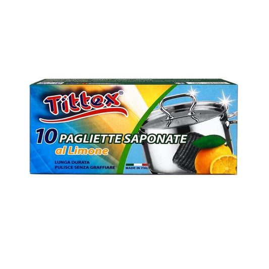 Tittex Pagliette Saponate al Limone - 10 pezzi