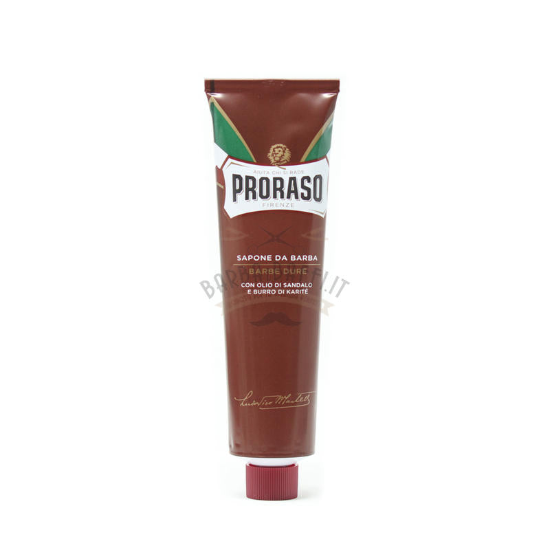 Proraso Sapone da Barba Barbe Dure con Olio di Sandalo e Burro di Karitè 150ml